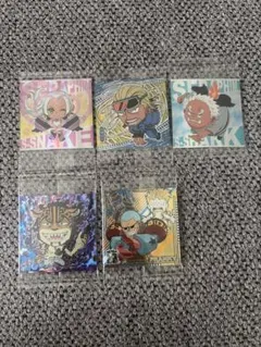 【新品未使用】ワンピースステッカー 5枚セット