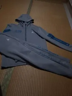 か*ず様 LE COQ SPORTIF グレー ジャージ上下セット　Mサイズ