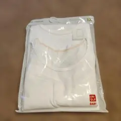 【ユニクロ】コットンメッシュタンクトップ　2枚セット　100サイズ