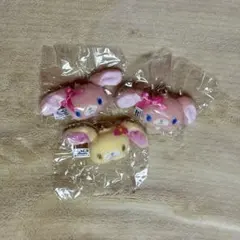 サンリオ シュガーバニーズ ぬいぐるみチャーム 3個セット