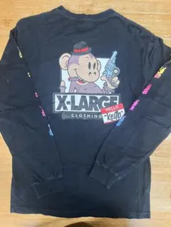X-LARGE　エクストララージ　ロングカットソー　プリントＴシャツ　長袖