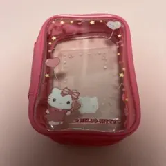サンリオ ハローキティ エンジョイアイドルシリーズ クリアポーチ キーホルダー