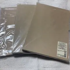 は*な様 無印良品　台紙に書き込めるアルバム　A4タイプ　新品　7冊セット は*な様 無印良品台紙に書き込めるアルバムA4タイプ新品7冊セット