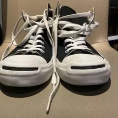 Jack Purcell ブラック ハイカットスニーカー