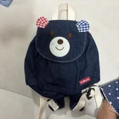 美品　ホットビスケッツ　ミキハウス　くま耳リュック　ベビー鞄