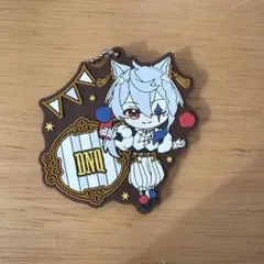 DNQ ラバーキーホルダー　カラフルピーチ　からぴち　どぬく