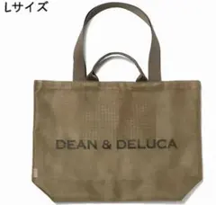 DEAN&DELUCAディーンアンドデルーカ　メッシュトートバッグ　ゴールド　Lのサムネイル
