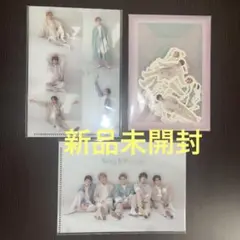 新品未開封King & Princeキンプリ　　ミニクリアファイルなど3点セット