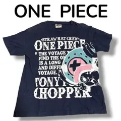 ONE PIECEワンピーストニートニー・チョッパー半袖Tシャツ Mネイビー 紺のサムネイル