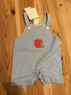 【新品未使用】スラップスリップ　はらぺこあおむし　サロペット　70 べべ