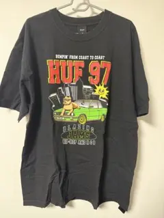 HUF 97 グラフィックTシャツ ブラック