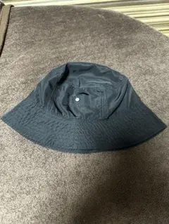 H&M 黒 バケットハット M/56