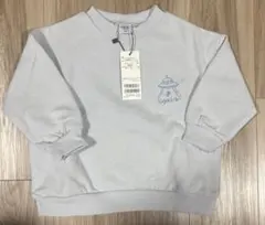 新品 andD. petit main　働く車刺繍トレーナー　100サイズ