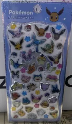 ポケモン プチドロップステッカー シール