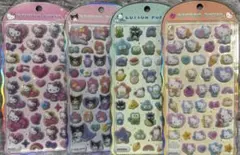 国内正規品　サンリオ　コットンパフィ　4点セット