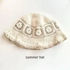 フラワーバケットハット