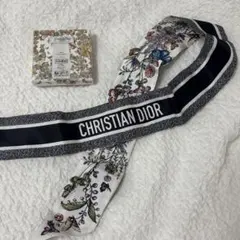 Dior ミッツァ 花柄 ブルー ABCdior S - メルカリ