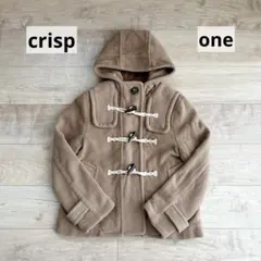 crisp クリスプ ショート丈ダッフルコート ウールコート