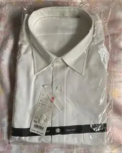 UNIQLO ファインオックスフォードシャツ(長袖) ホワイト　XXLサイズ