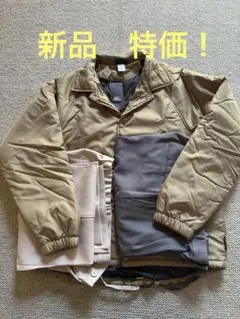 gym master 中綿ジャンパー　GUスラックス2本の三点セット
