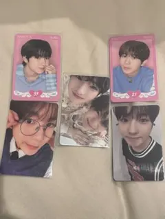 NCT WISH Steady pop up リョウ サクヤ トレカ　5枚セット