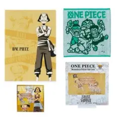 ★ワンピース　一番くじ　クリアファイル　タオル　アクリルスタンド　ウソップ　3点