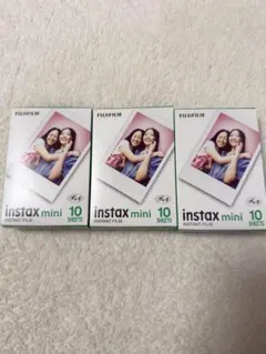 そ*そ様 【開封済】Fujifilm instax mini フィルム 10枚×