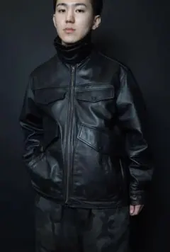 CCU / “WILL” ZIP JACKET レザージャケット ライダース