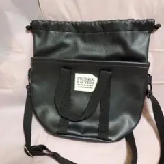 ❤FREDRIK PACKERS ブラックショルダーバッグ美品❤最終お値下げ！