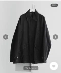 remer ルーズオーバーサイズヴィンテージウォッシュデニムジャケット