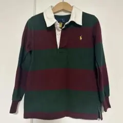ラルフローレン ラグビーシャツ 長袖 Tシャツ 銀座松屋購入品 120(6T)