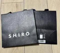 未使用　SHIRO ショップ袋 ショッパー 2枚セットのサムネイル