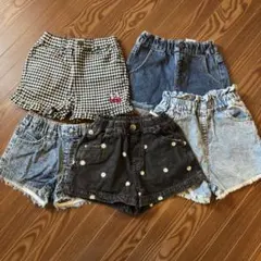 ショートパンツ　5点セット　100cm