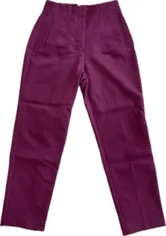 ZARA　ザラ　紫　ピンク　パンツ　テーパードパンツ