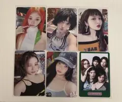 LE SSERAFIM [SPAGHETTI] ホログラム入りトレカ６枚セット