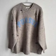 FREAK'S STORE／ダメージ加工 ニットセーター