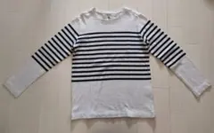 ユニクロ　ボーダー　長袖Tシャツ　サイズ140 　ロンT　キッズ　こども