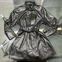 ZARA ブラック ミニワンピース 長袖