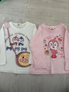 アンパンマン 長袖Tシャツ 2枚セット サイズ90