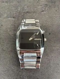nixon 旧ロゴ ニクソン THE BANKS 腕時計 電池交換済 稼働品