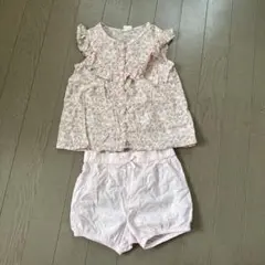 H&Mセットアップ花柄90