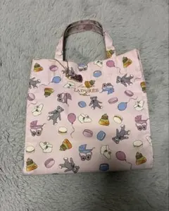 LADUREE ラデュレ ミニトートバッグ くま マカロンのサムネイル