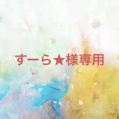 すーら★様確認専用ページ【取り置き中】