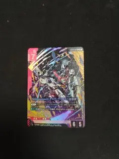 ガンダムカードゲーム　LR GQuuuuuuX（オメガ・サイコミュ起動時）