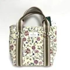【未使用】MINTON 花柄ハンドバッグのサムネイル