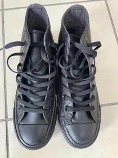 コンバース ブラック ハイカット スニーカー　23センチ