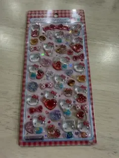 【正規品】　ボンボンドロップシール　サンリオ　第2弾　キティ　赤