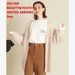 未使用＊BEAUTY&YOUTH UNITED ARROWSモヘヤカーディガンp