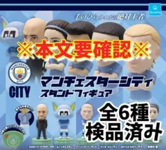 ●全6種●　マンチェスターシティ　スタンドフィギュア