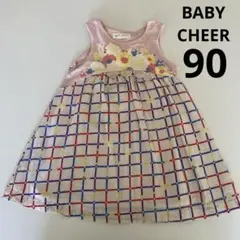 BABY CHEER ベイビーチアー 90 ノースリーブワンピース　チュニック
